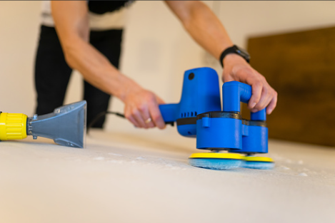 deep cleaning buffing machine